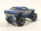 2019 Matchbox MBX Wild '68 Mustang Mudstanger Blue Die Cast Toy Car Vehicle