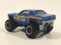 2019 Matchbox MBX Wild '68 Mustang Mudstanger Blue Die Cast Toy Car Vehicle