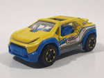 2015 Matchbox MBX Explorers Malibu Marauder Yellow Die Cast Toy Car Vehicle