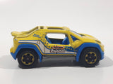 2015 Matchbox MBX Explorers Malibu Marauder Yellow Die Cast Toy Car Vehicle