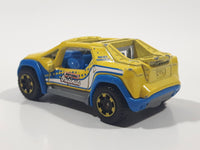 2015 Matchbox MBX Explorers Malibu Marauder Yellow Die Cast Toy Car Vehicle