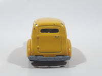 2017 Matchbox Hazardous Materials Team 1939 Chevy Sedan Delivery Van Yellow Die Cast Toy Car Vehicle Busted Front Bumper