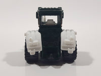 2010 Matchbox Farm Rigs Tractor Forest Green and White Die Cast Toy Car Farm Machinery Vehicle