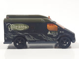 2007 Matchbox Pirates Ambulance Matte Black Die Cast Toy Car Vehicle