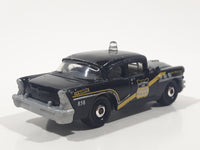 2018 Matchbox Coffee Cruisers 1956 Buick Century Police Black Die Cast Toy Car Vehicle