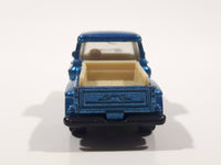 2011 Matchbox Farm Rigs 1957 GMC Stepside Truck Metalflake Blue Die Cast Toy Car Vehicle