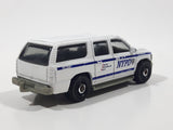 2016 Matchbox Police Rescue 2000 Chevrolet Suburban NYPD White Die Cast Toy Car Emergency Rescue Vehicle