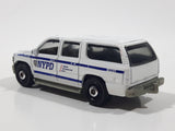 2016 Matchbox Police Rescue 2000 Chevrolet Suburban NYPD White Die Cast Toy Car Emergency Rescue Vehicle