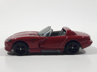 2018 Matchbox Coffee Cruisers Dodge Viper RT 10 Dark Red Die Cast Toy Dream Car Vehicle