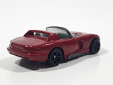 2018 Matchbox Coffee Cruisers Dodge Viper RT 10 Dark Red Die Cast Toy Dream Car Vehicle