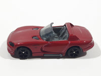 2018 Matchbox Coffee Cruisers Dodge Viper RT 10 Dark Red Die Cast Toy Dream Car Vehicle