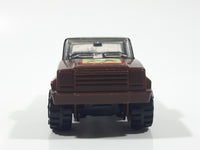 Vintage 1978 Tonka Pickup Truck Brown Pressed Steel Die Cast Toy Car Vehicle Made in Mexico