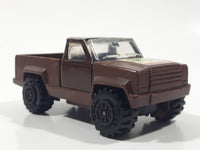 Vintage 1978 Tonka Pickup Truck Brown Pressed Steel Die Cast Toy Car Vehicle Made in Mexico