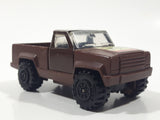 Vintage 1978 Tonka Pickup Truck Brown Pressed Steel Die Cast Toy Car Vehicle Made in Mexico