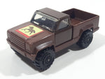 Vintage 1978 Tonka Pickup Truck Brown Pressed Steel Die Cast Toy Car Vehicle Made in Mexico