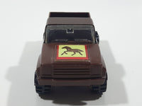 Vintage 1978 Tonka Pickup Truck Brown Pressed Steel Die Cast Toy Car Vehicle Made in Mexico