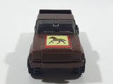 Vintage 1978 Tonka Pickup Truck Brown Pressed Steel Die Cast Toy Car Vehicle Made in Mexico
