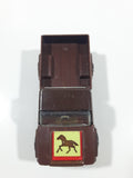 Vintage 1978 Tonka Pickup Truck Brown Pressed Steel Die Cast Toy Car Vehicle Made in Mexico