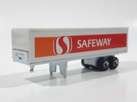 1997 Matchbox Highway Cruisers Safeway Articulated Trailer White Die Cast Toy Car Vehicle