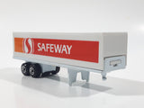 1997 Matchbox Highway Cruisers Safeway Articulated Trailer White Die Cast Toy Car Vehicle