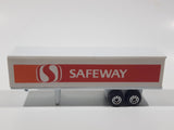 1997 Matchbox Highway Cruisers Safeway Articulated Trailer White Die Cast Toy Car Vehicle