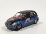 2003 Johnny Lightning Coca Cola Polar Bear 2001 Chrysler PT Cruiser Black and Blue Die Cast Toy Car Vehicle