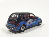 2003 Johnny Lightning Coca Cola Polar Bear 2001 Chrysler PT Cruiser Black and Blue Die Cast Toy Car Vehicle