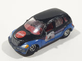 2003 Johnny Lightning Coca Cola Polar Bear 2001 Chrysler PT Cruiser Black and Blue Die Cast Toy Car Vehicle