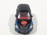 2003 Johnny Lightning Coca Cola Polar Bear 2001 Chrysler PT Cruiser Black and Blue Die Cast Toy Car Vehicle