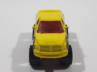 2003 Matchbox Nintendo Mario Kart 64 Donkey Kong 2003 Dodge Ram SRT-10 Truck Yellow Die Cast Toy Car Vehicle with Opening Hood