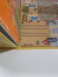 1999 Tomy Tomica Yellow Car Carrying Case Construction Play Set