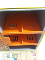 1999 Tomy Tomica Yellow Car Carrying Case Construction Play Set