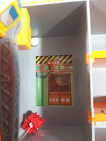 1999 Tomy Tomica Yellow Car Carrying Case Construction Play Set
