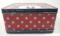 Loungefly Disney Minnie Mouse Embossed Tin Metal Lunch Box