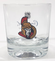 Rare Limited Release Crown Royal "NHL Rocks" Ottawa Senators Hockey Team Clear Glass Whisky Cup