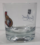 Rare Limited Release Crown Royal "NHL Rocks" Ottawa Senators Hockey Team Clear Glass Whisky Cup