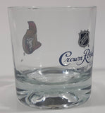 Rare Limited Release Crown Royal "NHL Rocks" Ottawa Senators Hockey Team Clear Glass Whisky Cup