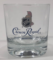 Rare Limited Release Crown Royal "NHL Rocks" Ottawa Senators Hockey Team Clear Glass Whisky Cup