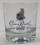 Rare Limited Release Crown Royal "NHL Rocks" Ottawa Senators Hockey Team Clear Glass Whisky Cup