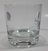 Rare Limited Release Crown Royal "NHL Rocks" Columbus Blue Jackets Hockey Team Clear Glass Whisky Cup