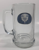 NHL Ice Hockey Team Toronto Maple Leafs 5 3/8" Tall Glass Beer Mug Cup