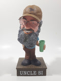 2013 A&E Television Funko Duck Dynasty Uncle Si Duck Commander Bobblehead 7 1/4" Tall Talking Toy Figure