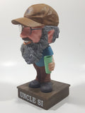 2013 A&E Television Funko Duck Dynasty Uncle Si Duck Commander Bobblehead 7 1/4" Tall Talking Toy Figure