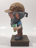 2013 A&E Television Funko Duck Dynasty Uncle Si Duck Commander Bobblehead 7 1/4" Tall Talking Toy Figure