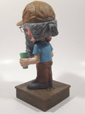 2013 A&E Television Funko Duck Dynasty Uncle Si Duck Commander Bobblehead 7 1/4" Tall Talking Toy Figure