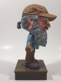 2013 A&E Television Funko Duck Dynasty Uncle Si Duck Commander Bobblehead 7 1/4" Tall Talking Toy Figure