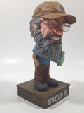 2013 A&E Television Funko Duck Dynasty Uncle Si Duck Commander Bobblehead 7 1/4" Tall Talking Toy Figure