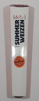 Okanagan Spring Brewery Est'd 1985 Craft Brewed Seasonal Limited Release Summer Weizen Apricot Brewmaster Stefan Tobler 11" Tall Bar Beer Pull Tap