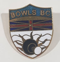 Bowls B.C. Bowling Enamel Metal Lapel Pin