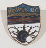 Bowls B.C. Bowling Enamel Metal Lapel Pin